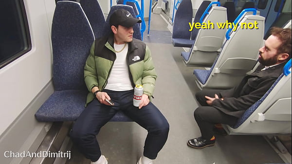 Play MP4 - risky anonymous bareback fuck on a night train out of London