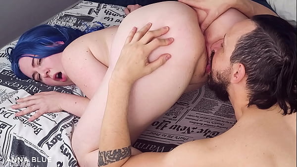 Fingering And Licking Blue Hair Girl In The Ass thumbnail