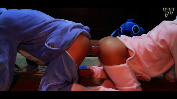 Play MP4 - Double dildo ass to ass and hard anal creampie