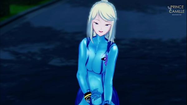 Samus gets horny in the middle of an unknown planet 