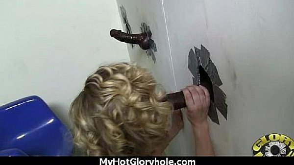 Natural cute black teen tries out gloryhole 15 