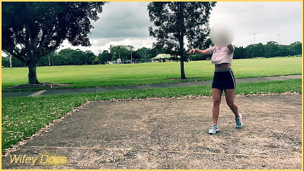 Wife plays basketball braless 