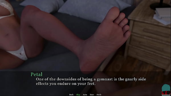 A PETAL AMONG THORNS #45 •_A blindfolded footjob is somethingnew