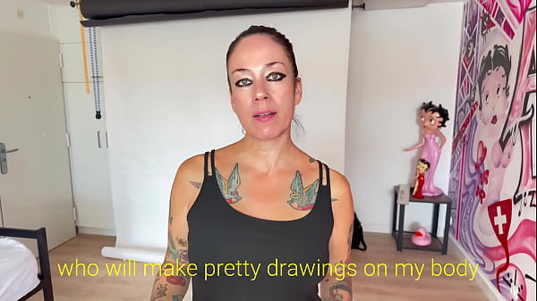 A body painting session goes wrong 