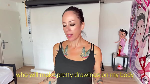 A body painting session goes wrong 