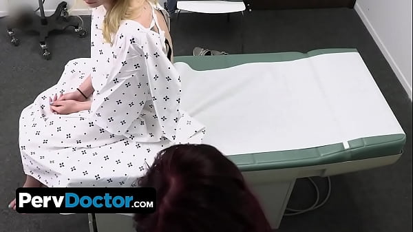 Play MP4 - Slender Blonde Patient Lets Perv Doctor And His Hot Ass Nurse To Stretch Her Tight Teen Pussy