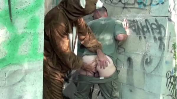 Funny Porn With Gay Fucked His Friend Dressed In Bear Outdoor thumbnail