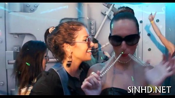 Soaking wet group oral sex