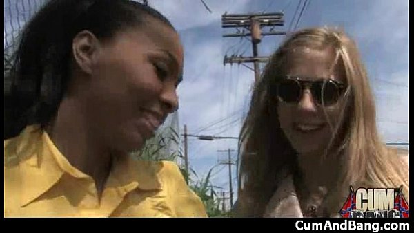 Blackgirl sucks manywhite cocks in_redneck_group 4