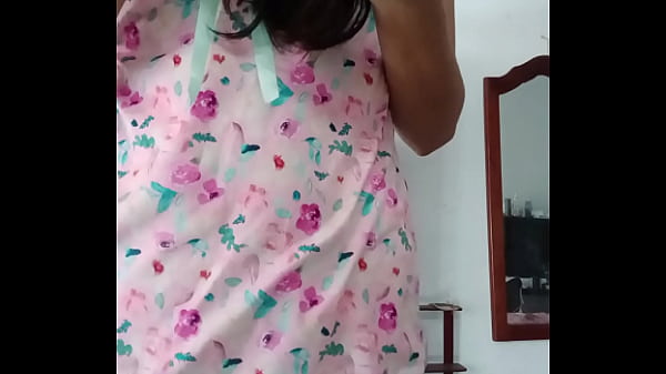 model my sexy pink pajamas innocent colleague