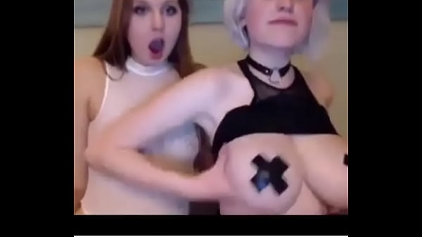 Play MP4 - Big natural boob blonde webcam