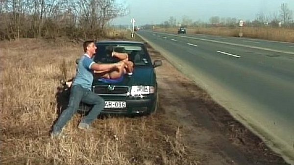 Nonton Street Anal Fuck Next To Car thumbnail