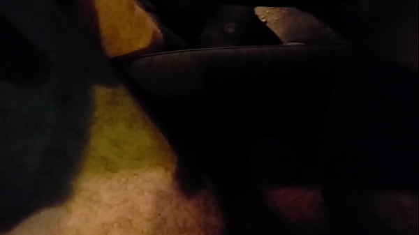 Voyeur stripping by road and driving naked with_soft cock and sexy_body