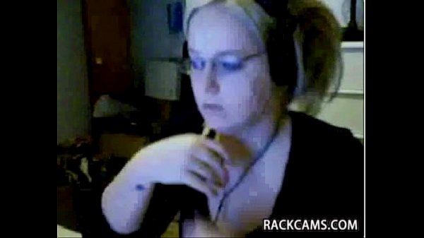 Blonde ChickShows Off Her Tits