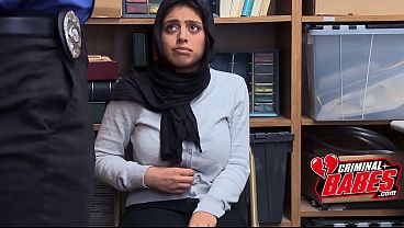Caught Shoplifting In My Hijab I Bend Over His Desk