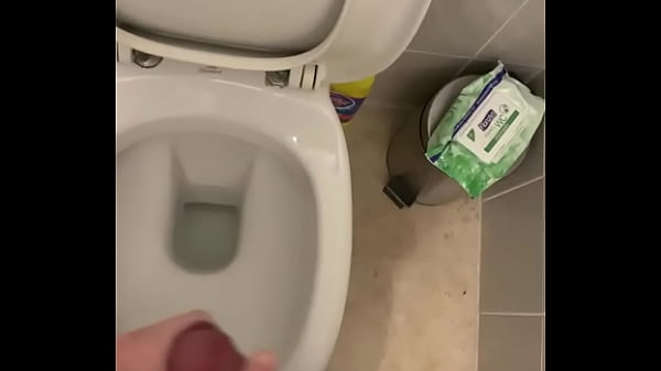 Me peeing in a toilet