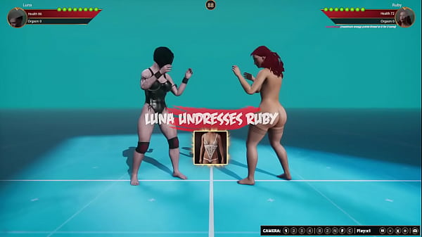 Luna vs ruby nf3d sexfight lesbian combat