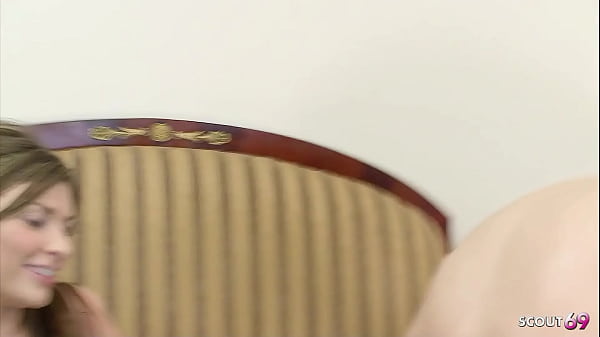 Play MP4 - Sweet blonde Girl 18 with small saggy Tits suprised with White Monster Cock for no condom Fuck at First Pick Up Porn Casting