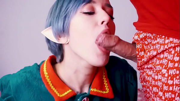 Play MP4 - Blowjob from naughty Elf