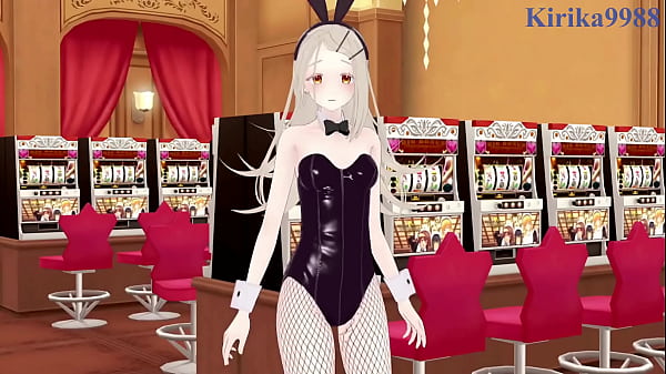 Nonton Hiro Shinosawa (bunny Girl) And Lilja Katsuragi (bunny Girl) Intense Sex. - Gakuen Idolmaster Hentai thumbnail