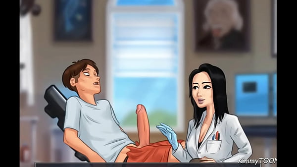 Horny Doc Gave Me A Hard On By Just Touching My Big Cock thumbnail