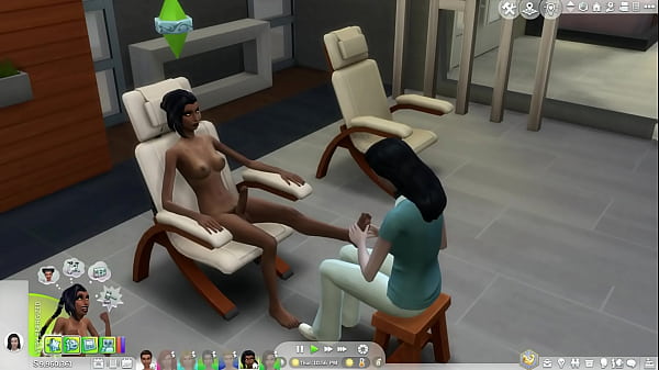 3D game feet love massage 