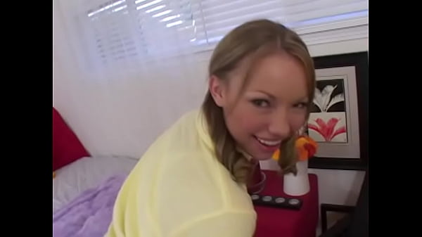 Maya hills cute 19 yo great smile tanned teen huge cock pov deepthroat and cum facial blowjob 