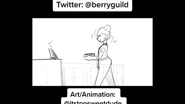 &ldquo_Sweet Treats&rdquo_ Berry Animation Progress (Femboy Furry Hentai)