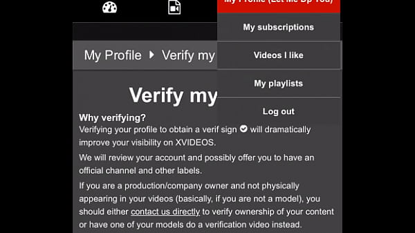 Verification video