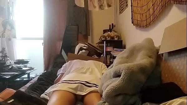 尻とバイブレーション　【もみじ】　女装 