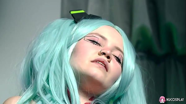 Sexy slutty teen Rebecca Nixon has fun with a sex toy. 