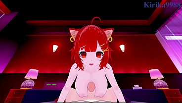 Ratna Petit and Fumino Tamaki intense sex. - Nijisanji VTuber POV Hentai