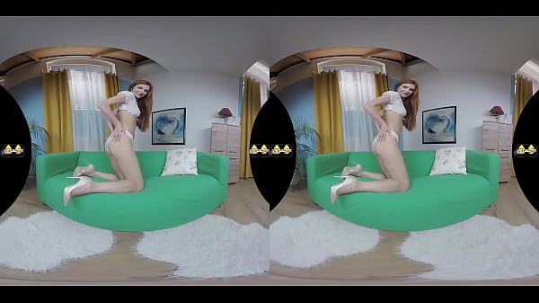 Vr rainbows for redheads with arian joy by virtual pee