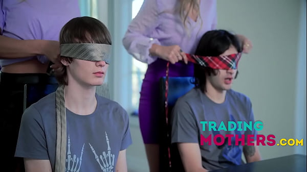 Kinky milfs swap their stepson's & get kinker with a taboo twist