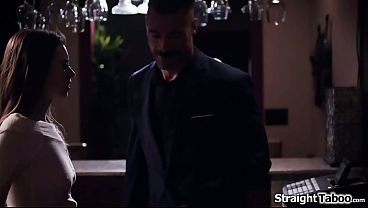 Waitress Jill Kassidy Takes Out Her Boss His Big Cock And Sucks Behind The Counter.theyre Almost Caught And Move To The Bathroom Where Shes Fucked thumbnail