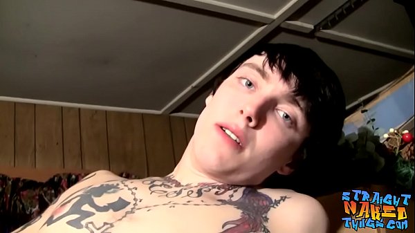 Alt young stud jerks off and cums hard 