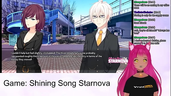 VTuber LewdNeko Plays Shining Song Starnova Mariya Route Part 1 
