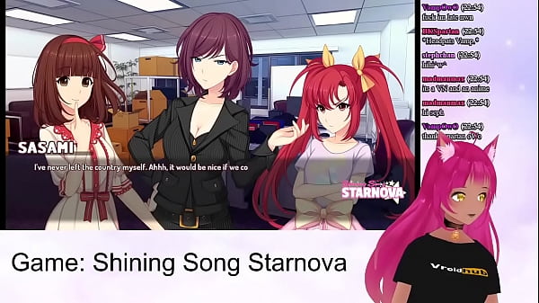 Vtuber lewdneko plays shining song starnova mariya route part 1 