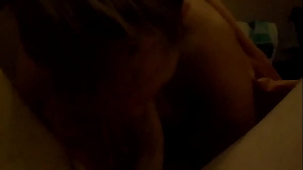 Girlfriend blowjob, big bouncy titties 