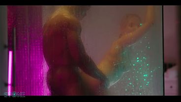The Daughter Of The Owner Gor Fucked By Cuban Black Waiter On His Own Shower! thumbnail