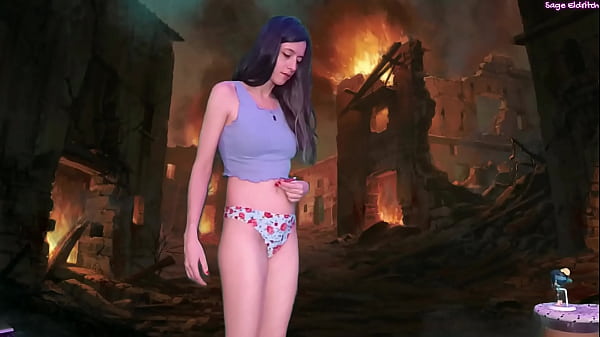 Evil giantess queen sage eldritch defeated by tiny hero