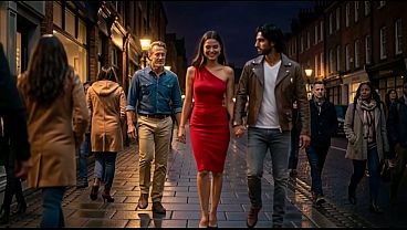 Young bull we met at a swinger bar fills my hotwife with cum ( AI Generated ) 