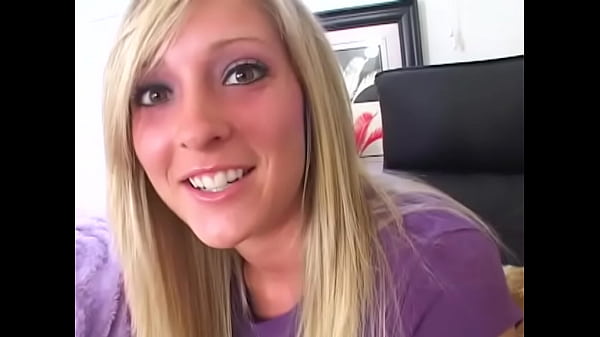 Carmen kinsley cute 19 yo blonde huge cock pov blowjob and facial 