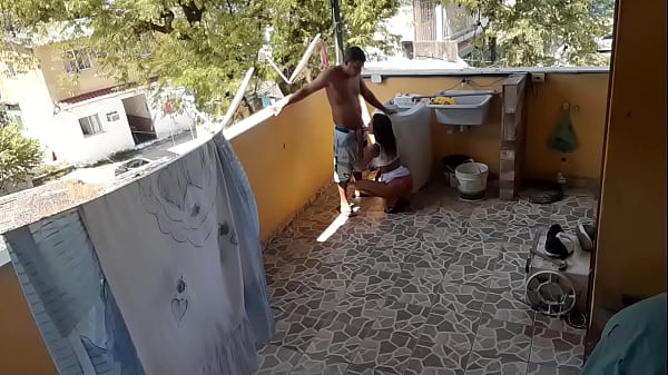 Stepdaughter Who Was Doing Laundry Was Surprised By Perverted Stepfather Who Put Her To Suck His Penis And Fuck On All Fours thumbnail