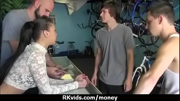 Stunning Euro TeenGets Talked In_To Giving A Blowjob For_Cash 5