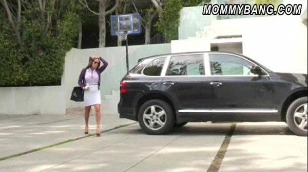 Sexy_stepdaughter shares her_BF with_busty MILF stepmom