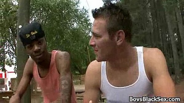 White Sexy Boy Fucked By Black Gay Muscular Dude 14 