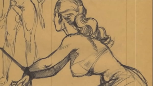 retro erotic drawings 