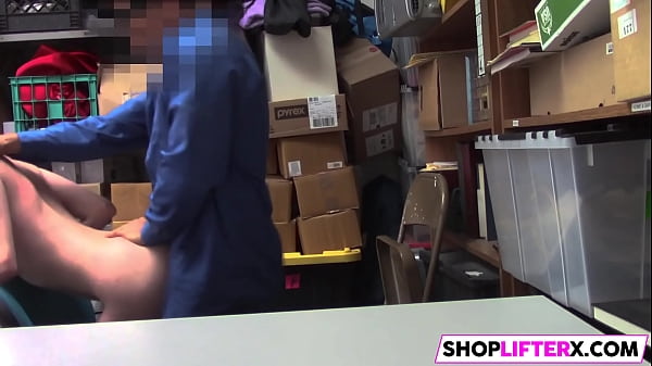 Play MP4 - Skinny Shoplifter Gets Drilled