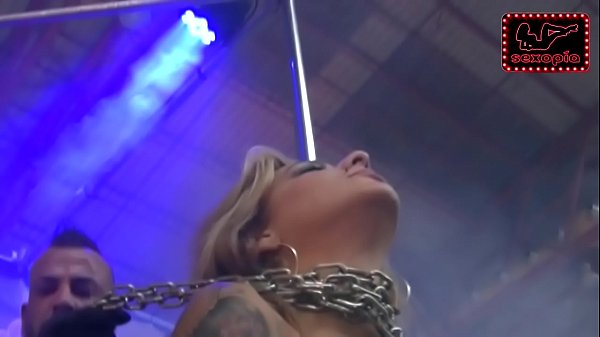 Gaby y Claudio en_el escenario de_SexPlanet Eros Porto 2017